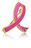 Pink Ribbon Jewel Pin